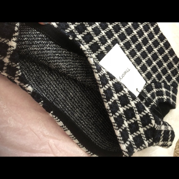 Theory, Checked sleeveless sweater, S NWT $245 - Picture 4 of 4